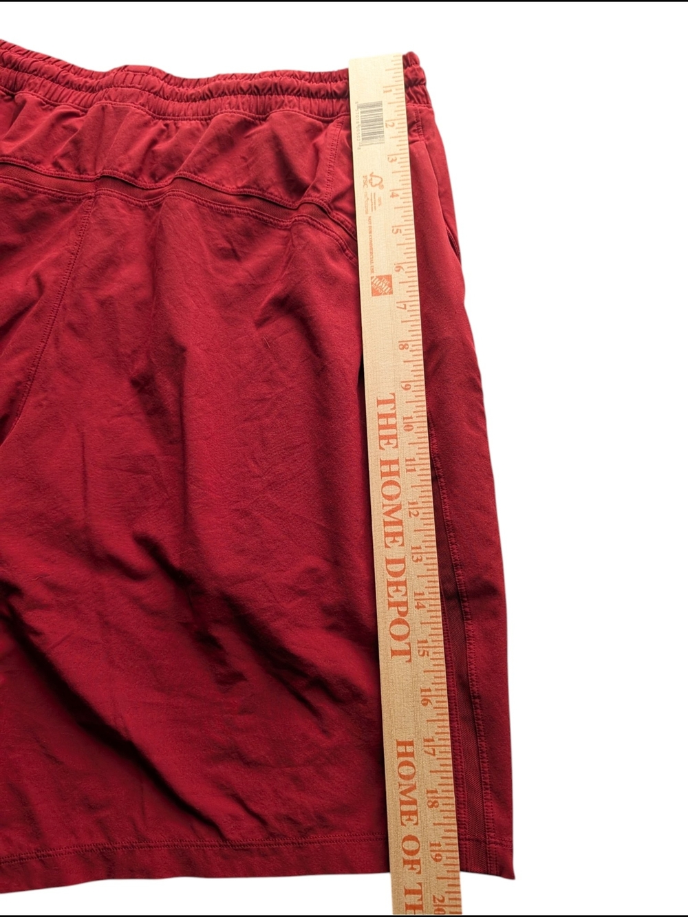 Lululemon Men's Pace Breaker Shorts Lined Performance Running Athletic Large Red - Picture 8 of 8